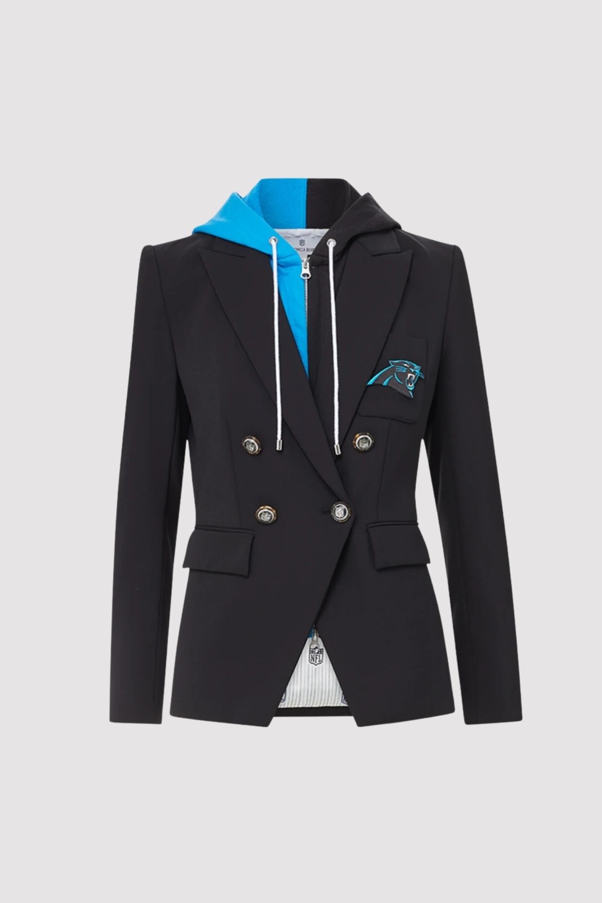 Veronica Beard x NFL Dickey Carolina Panthers Jacket Veronica Beard x NFL Dickey Carolina Panthers Jacket