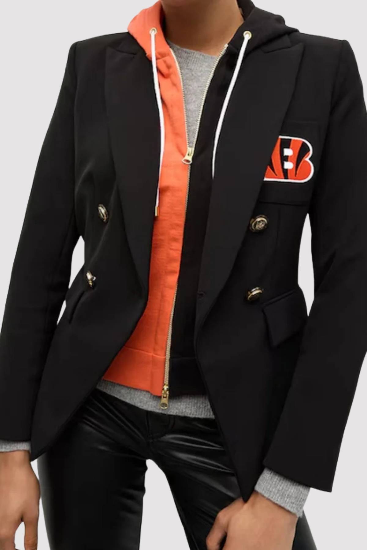 Veronica Beard x NFL Dickey Cincinnati Bengals Jacket Veronica Beard x NFL Dickey Cincinnati Bengals Jacket