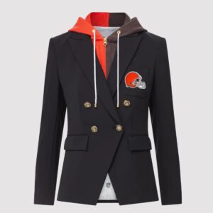 Veronica Beard x NFL Dickey Cleveland Browns Jacket