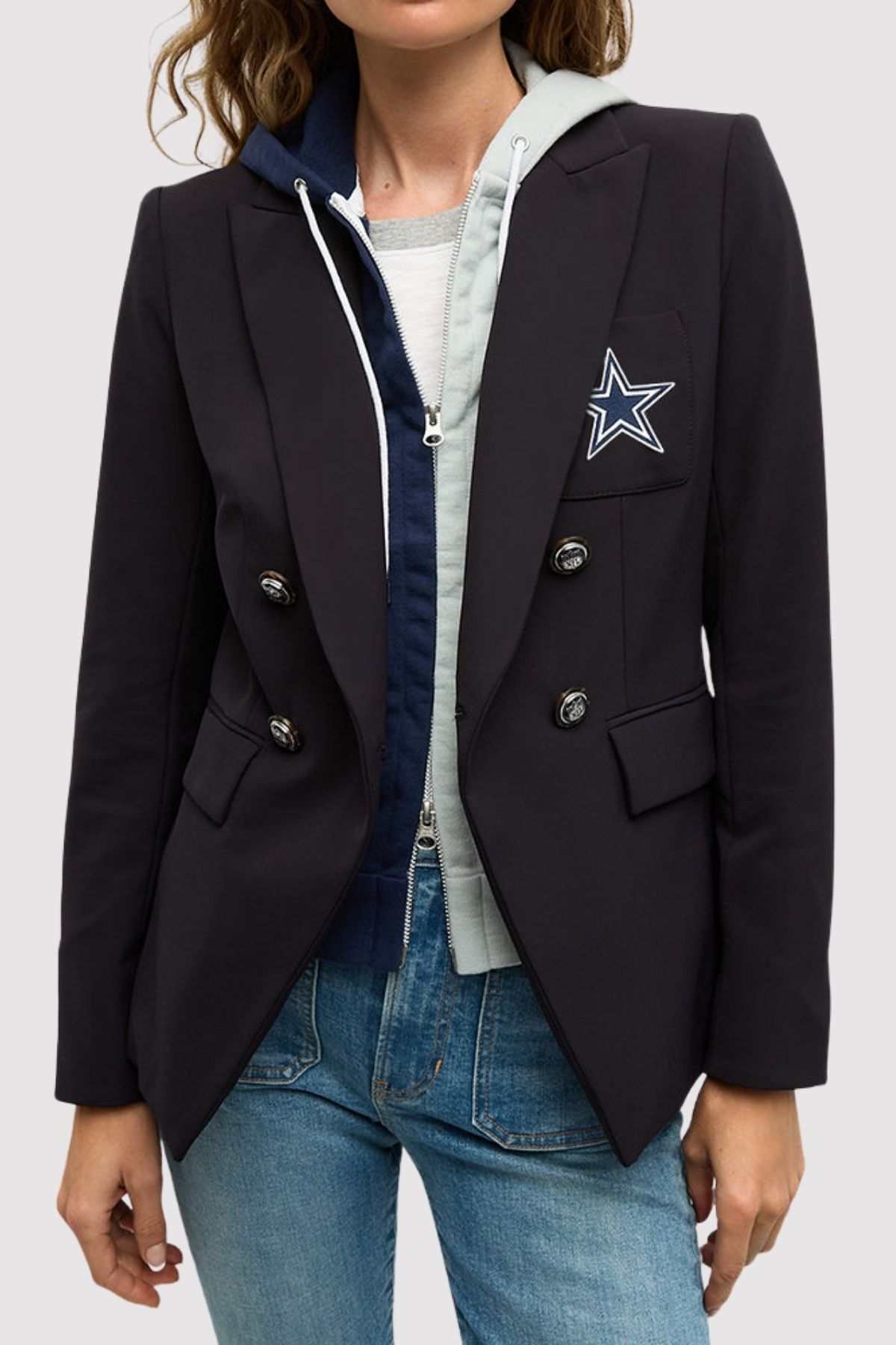 Veronica Beard x NFL Dickey Dallas Cowboys Jacket Veronica Beard x NFL Dickey Dallas Cowboys Jacket
