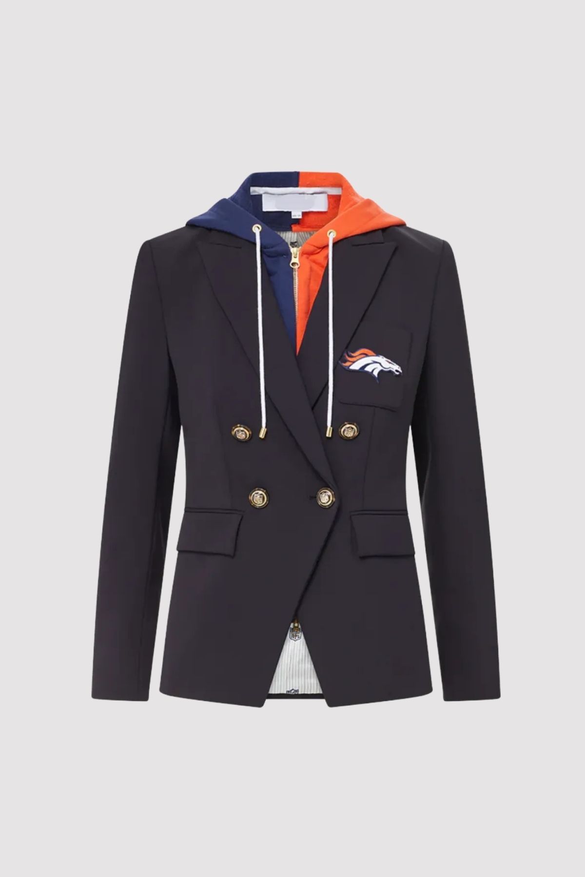 Veronica Beard x NFL Dickey Denver Broncos Jacket Veronica Beard x NFL Dickey Denver Broncos Jacket