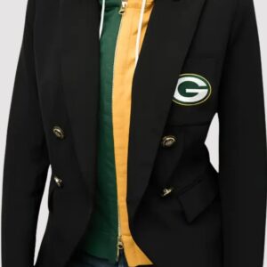 Veronica Beard x NFL Dickey Green Bay Packers Jacket