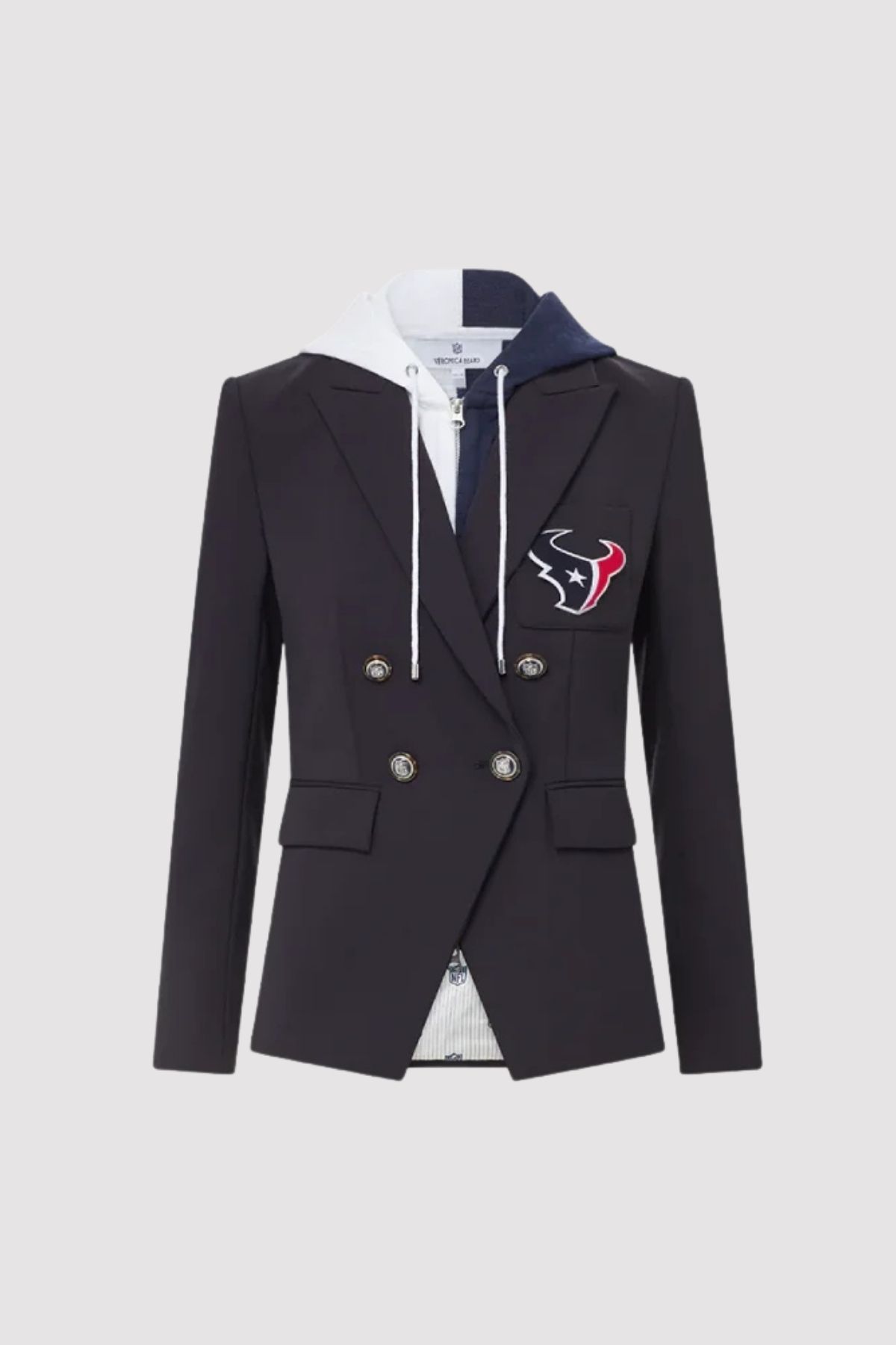 Veronica Beard x NFL Dickey Houston Texans Jacket Veronica Beard x NFL Dickey Houston Texans Jacket