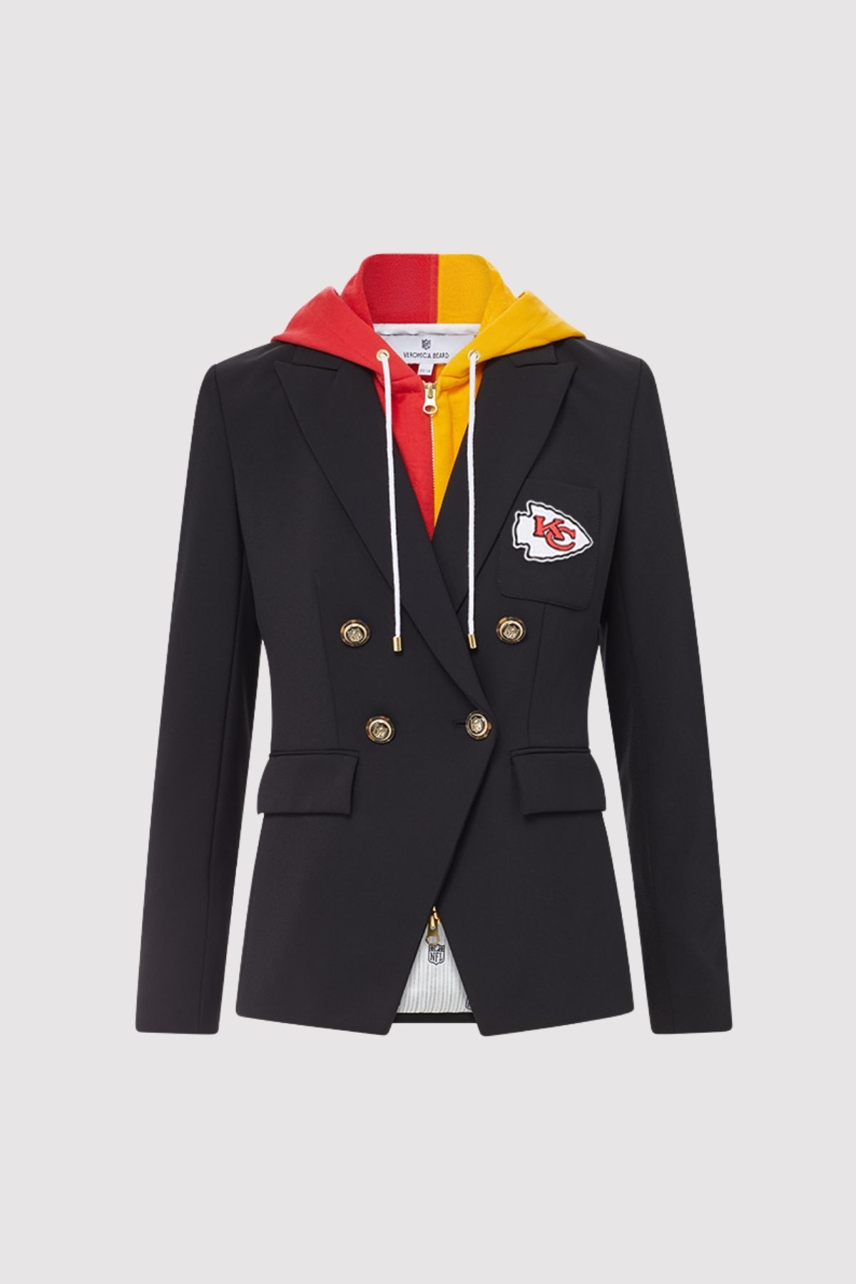 Veronica Beard x NFL Dickey Kansas City Chiefs Jacket Veronica Beard x NFL Dickey Kansas City Chiefs Jacket