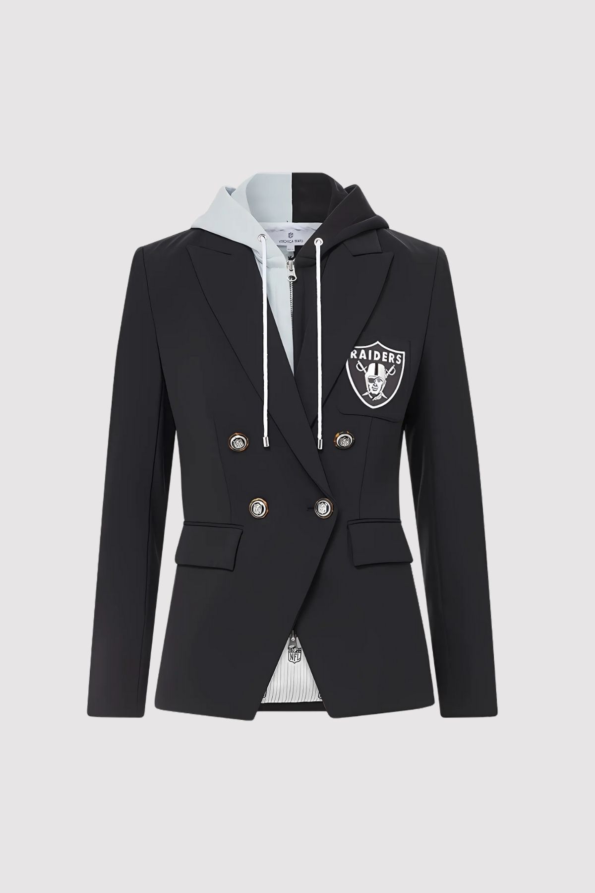 Veronica Beard x NFL Dickey Las Vegas Raiders Jacket Veronica Beard x NFL Dickey Las Vegas Raiders Jacket
