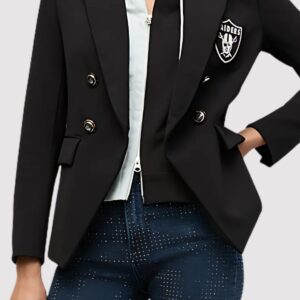 Veronica Beard x NFL Dickey Las Vegas Raiders Jacket