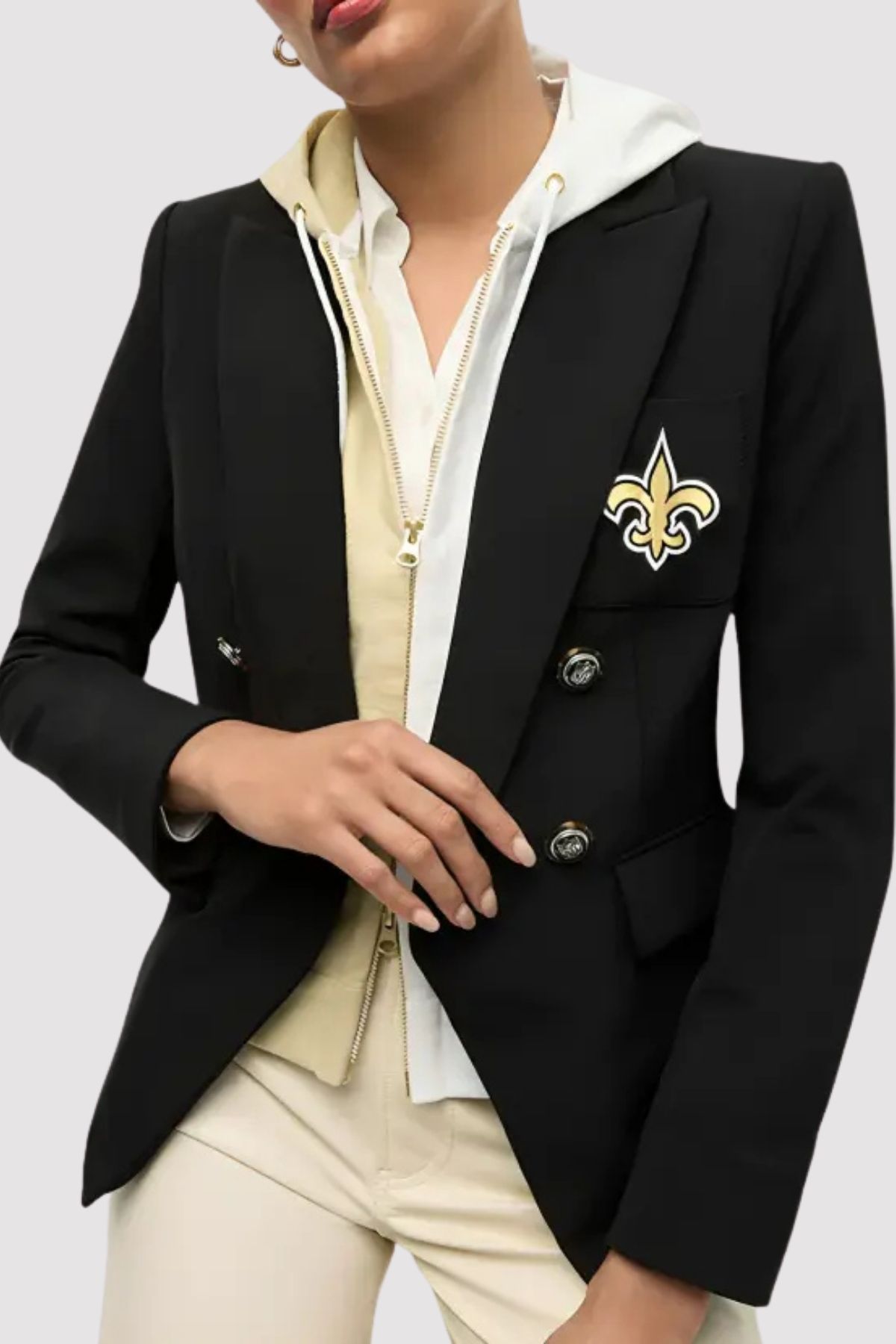 Veronica Beard x NFL Dickey New Orleans Saints Jacket Veronica Beard x NFL Dickey New Orleans Saints Jacket