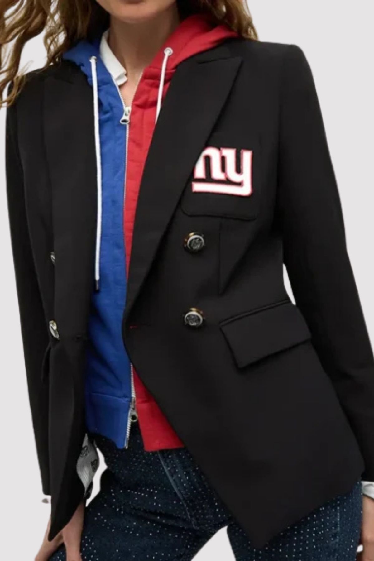 Veronica Beard x NFL Dickey New York Giants Jacket Veronica Beard x NFL Dickey New York Giants Jacket