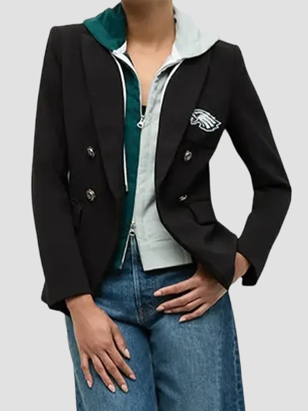 Veronica Beard x NFL Dickey Philadelphia Eagles Jacket Veronica Beard x NFL Dickey Philadelphia Eagles Jacket
