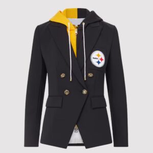 Veronica Beard x NFL Dickey Pittsburgh Steelers Jacket