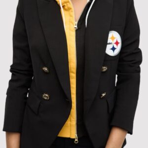 Veronica Beard x NFL Dickey Pittsburgh Steelers Jacket