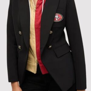 Veronica Beard x NFL Dickey San Francisco 49ers Jacket