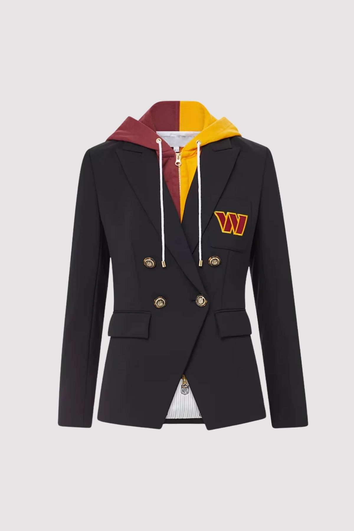 Veronica Beard x NFL Dickey Washington Commanders Jacket Veronica Beard x NFL Dickey Washington Commanders Jacket