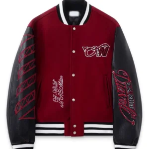 AC Milan x Off-White rlc Varsity Jacket