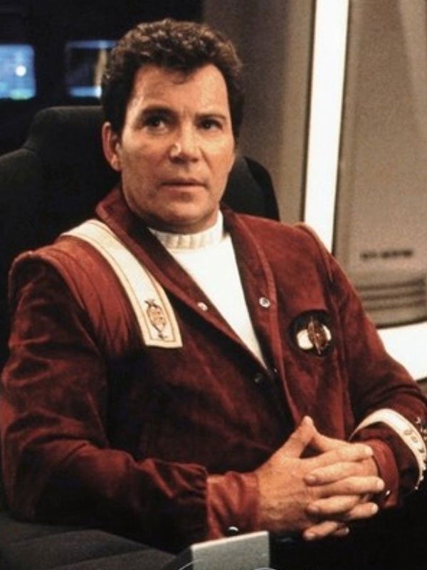 Star Trek V: The Final Frontier William Shatner Red Leather Jacket Star Trek V: The Final Frontier William Shatner Red Leather Jacket