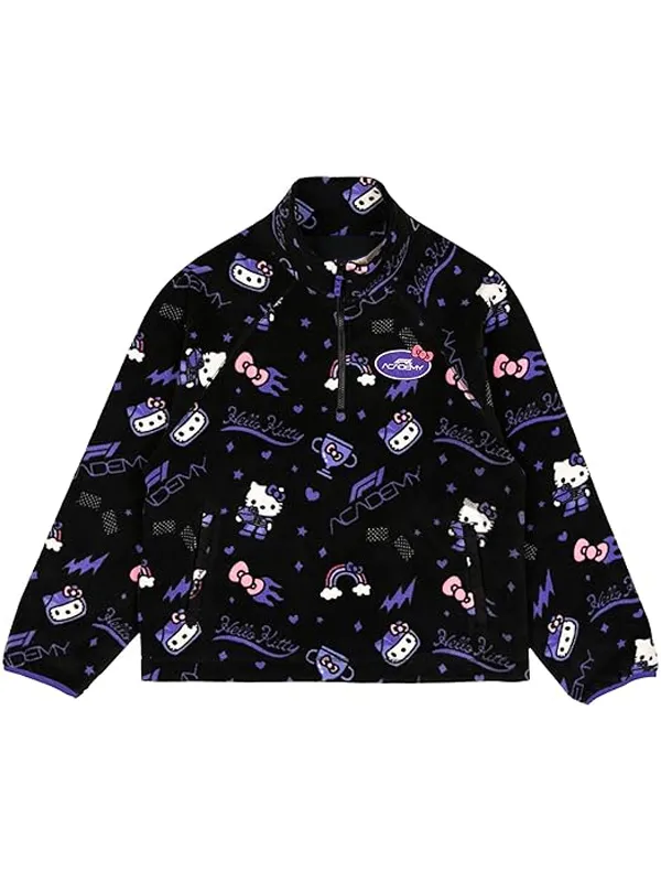 F1A x Hello Kitty Women Polar Fleece Jacket F1A x Hello Kitty Women Polar Fleece Jacket