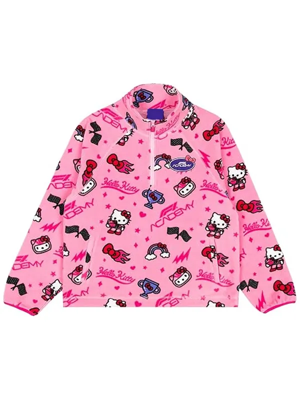 F1A x Hello Kitty Women Polar Fleece Jacket F1A x Hello Kitty Women Polar Fleece Jacket