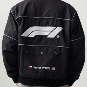 Formula 1 Austin Grid Black Racing Sports Jacket