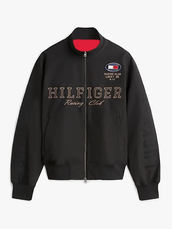 Hilfiger Racing Club Black Racing Jacket Hilfiger Racing Club Black Racing Jacket