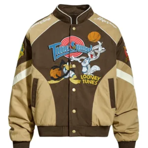 Looney Tunes Thick Baseball Varsity Jacket