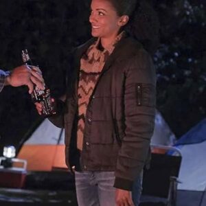 The Rookie Nyla Harper Black Puffer Jacket