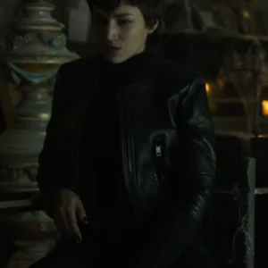 Money Heist S03 Tokio Black Leather Jacket