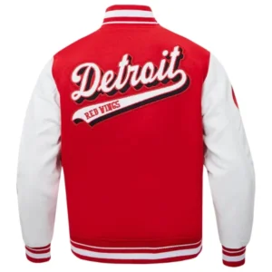 NHL Detroit Red Wings Wool Varsity Jacket