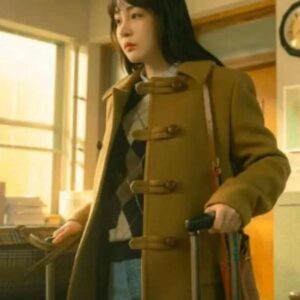 Typhoon Family Kim Min-ha Brown Wool Coat