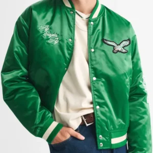 NFL Philadelphia Eagles Varsity Bomber Jacket