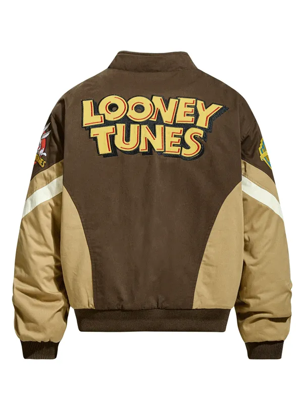 Looney Tunes Thick Baseball Varsity Jacket