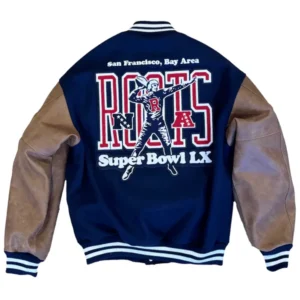 NFL Super Bowl LX Heritage Varsity Jacket