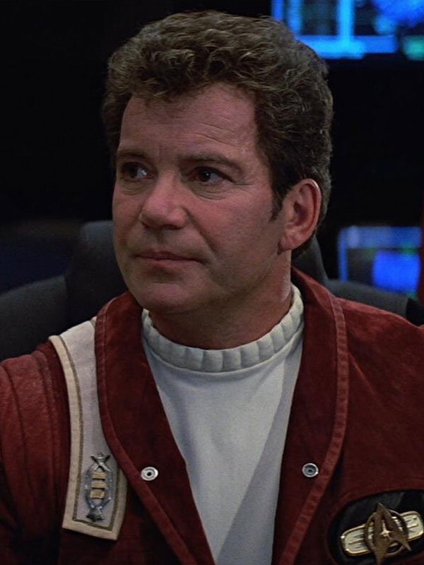 Star Trek V: The Final Frontier William Shatner Red Leather Jacket Star Trek V: The Final Frontier William Shatner Red Leather Jacket