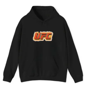 UFC 324 Old Vegas Black Pullover Hoodie