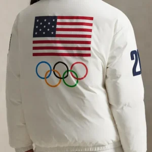 Olympic USA Team 2026 Down Puffer Jacket