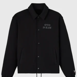 WWE Raw Is War Black Coaches Jacket